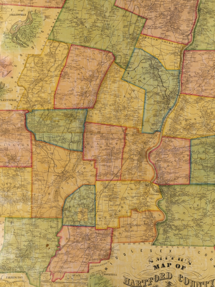 Smith's Map of Hartford County Connecticut. - Alternate View 2