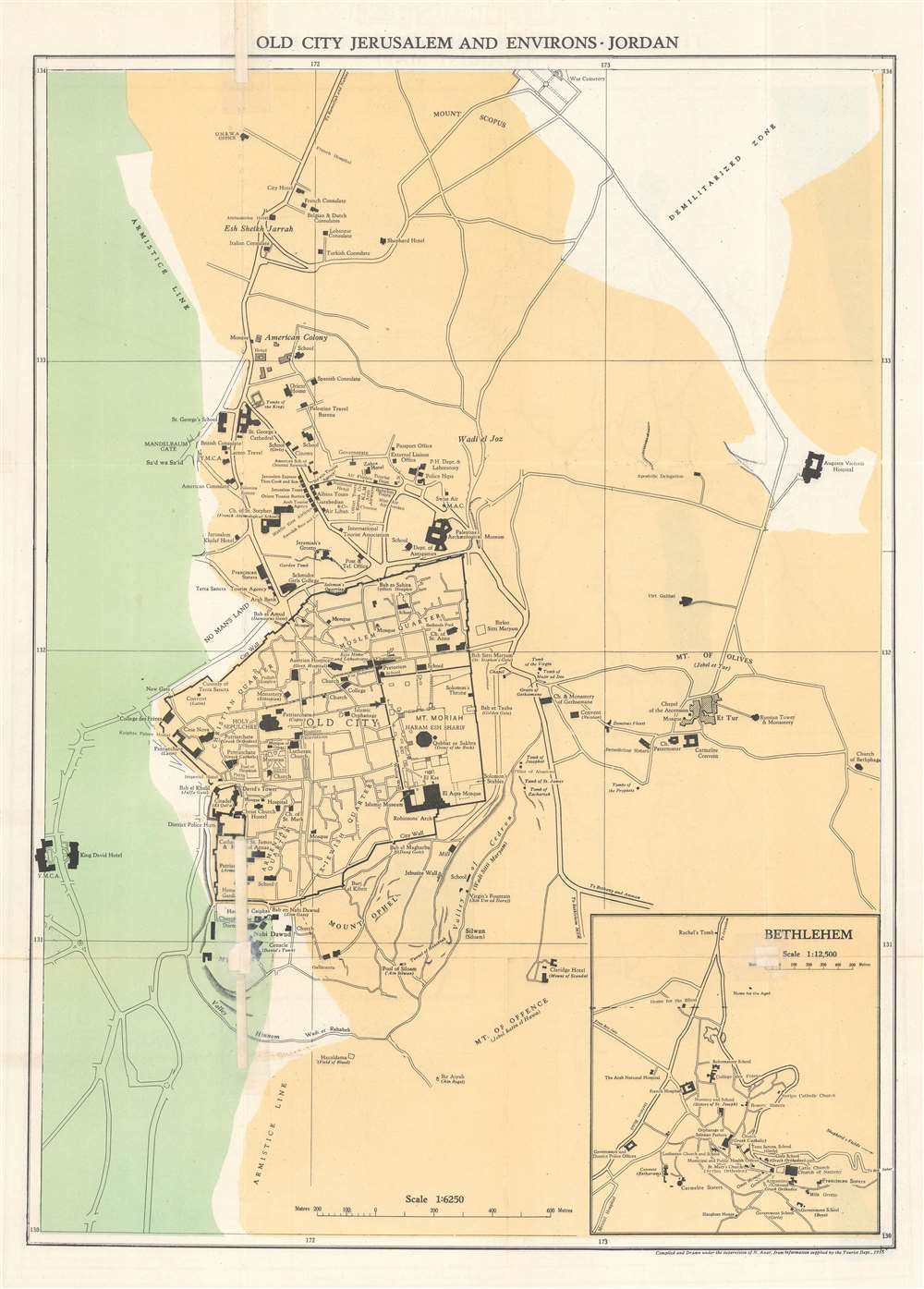 .المملكة الاردنية الاشة The Hashemite Kingdom of Jordan (Tourist Map). - Alternate View 1