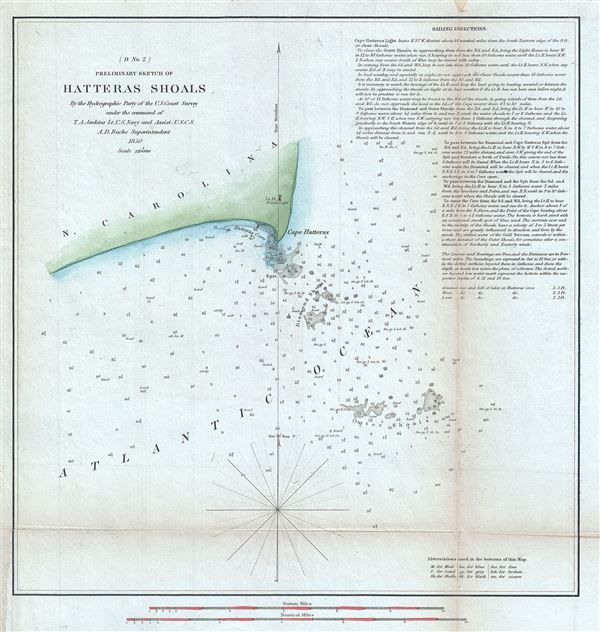 Diamond Shoals Chart