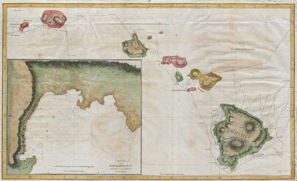 Chart of the Sandwich Islands. - Main View