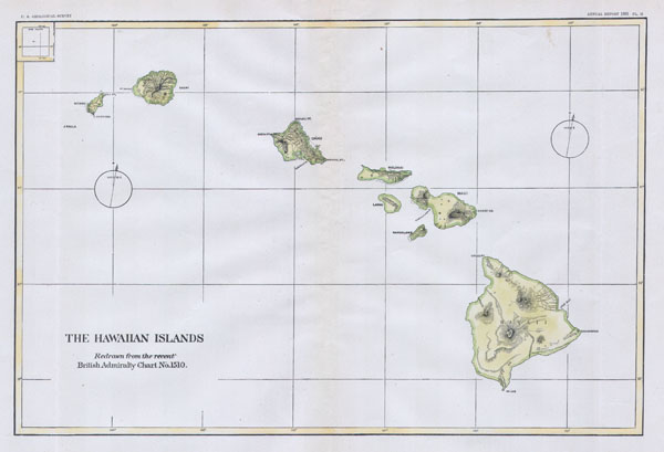 The Hawaiian Islands. - Main View