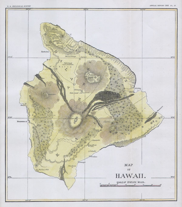 Map of Hawaii. - Main View