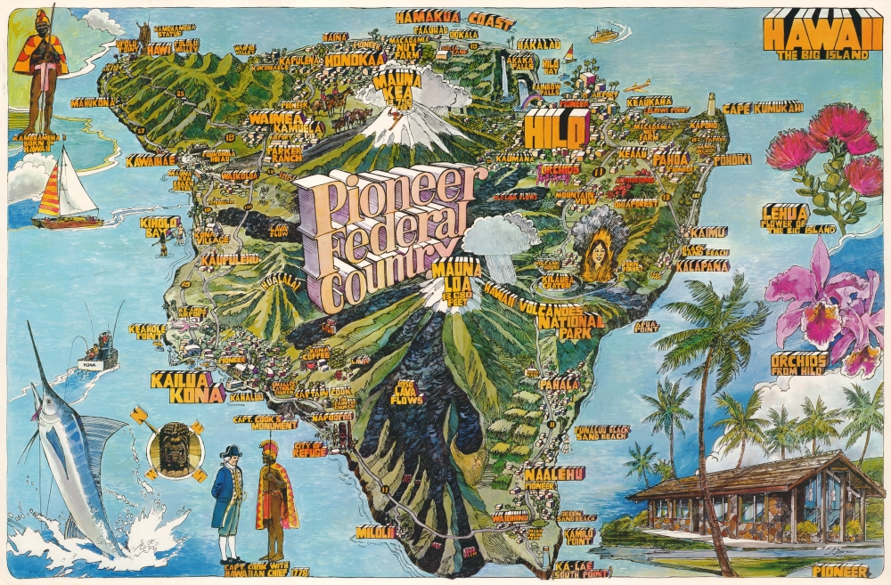 Hawaii The Big Island. Pioneer Federal Country. - Main View