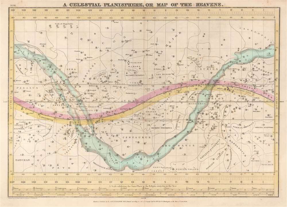 A Celestial Planisphere, or Map of the Heavens. - Main View