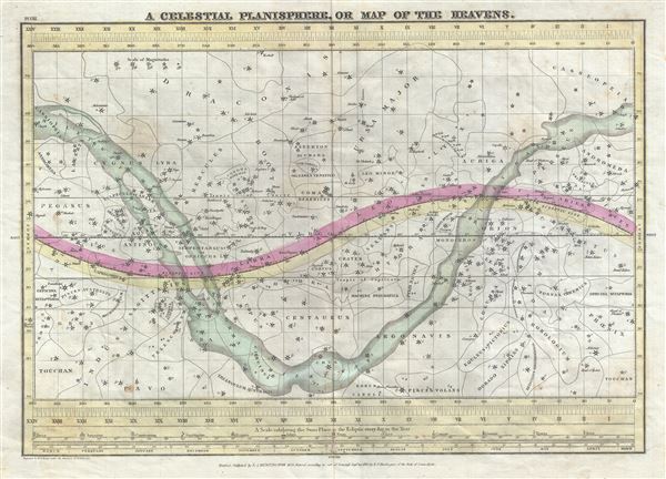 A Celestial Planisphere, or Map of the Heavens. - Main View