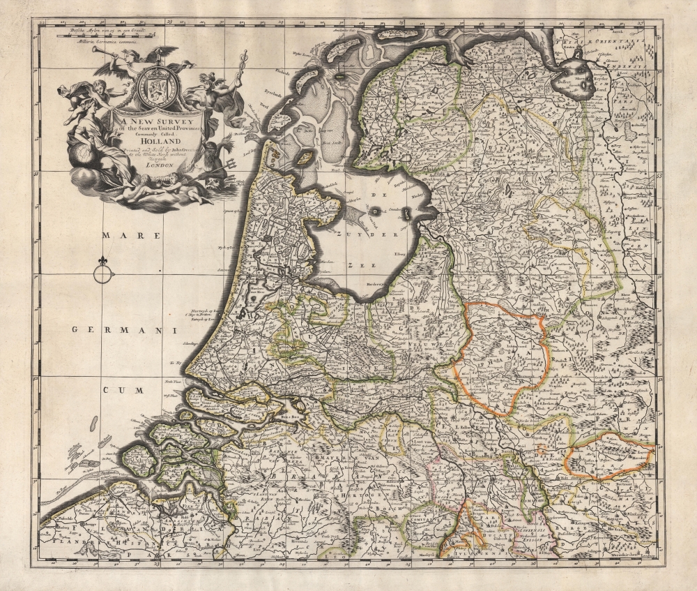 A New Survey of the Seaven United Provinces Commonly Called Holland. - Main View