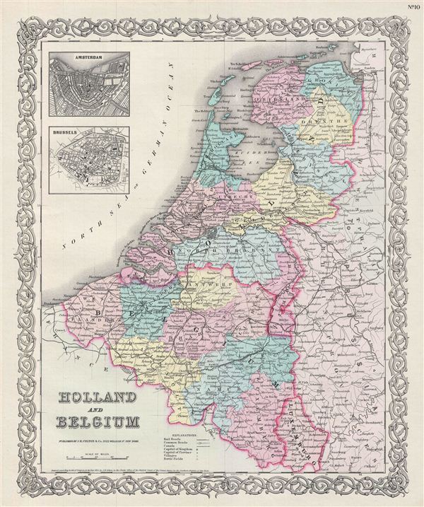 Holland and Belgium. - Main View