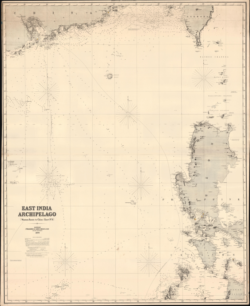 East India Archipelago (Western Route to China Chart no. 6). - Main View