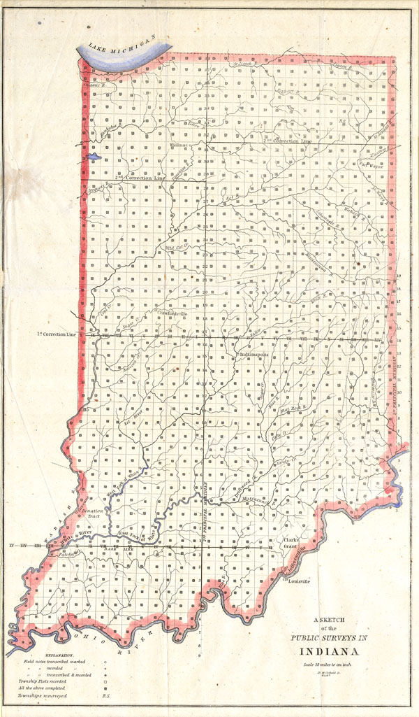 Sketch of the Public Survey’s in Indiana - Main View