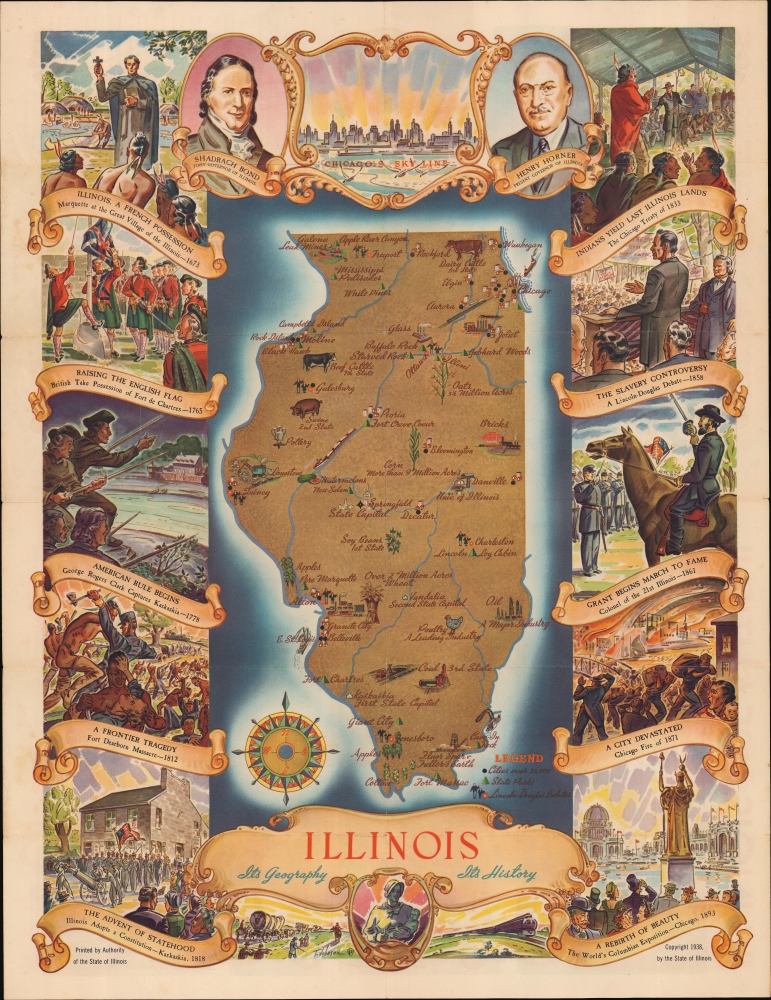Illinois Its Geography Its History. - Main View