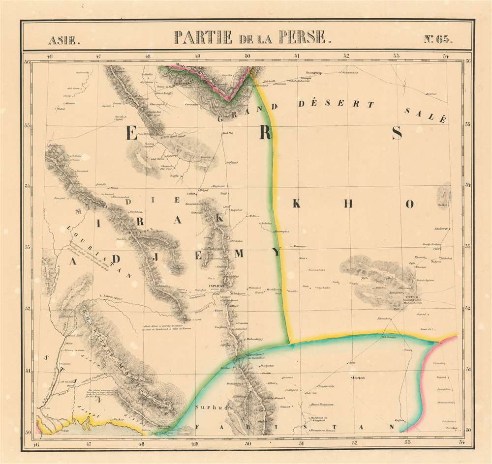 Partie de la Perse et du Caboul Asie no.66. - Main View