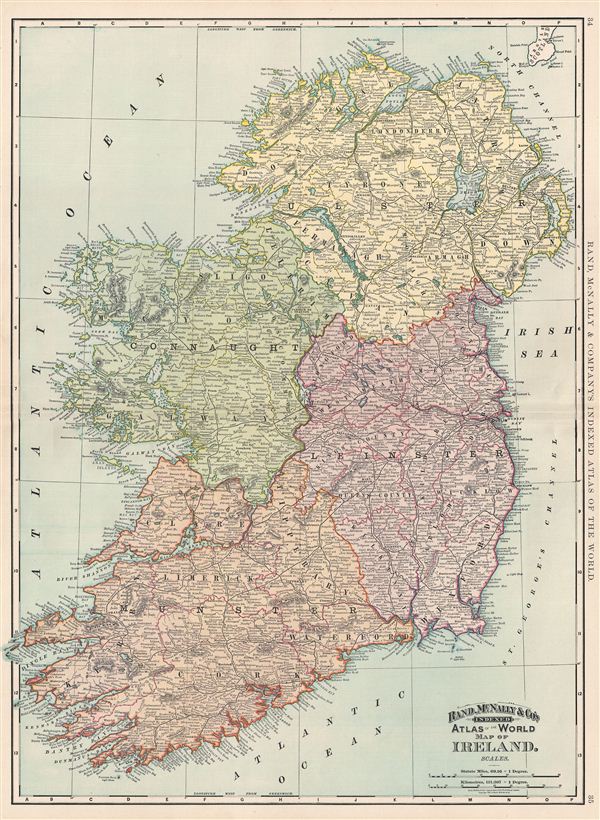 Map of Ireland. - Main View