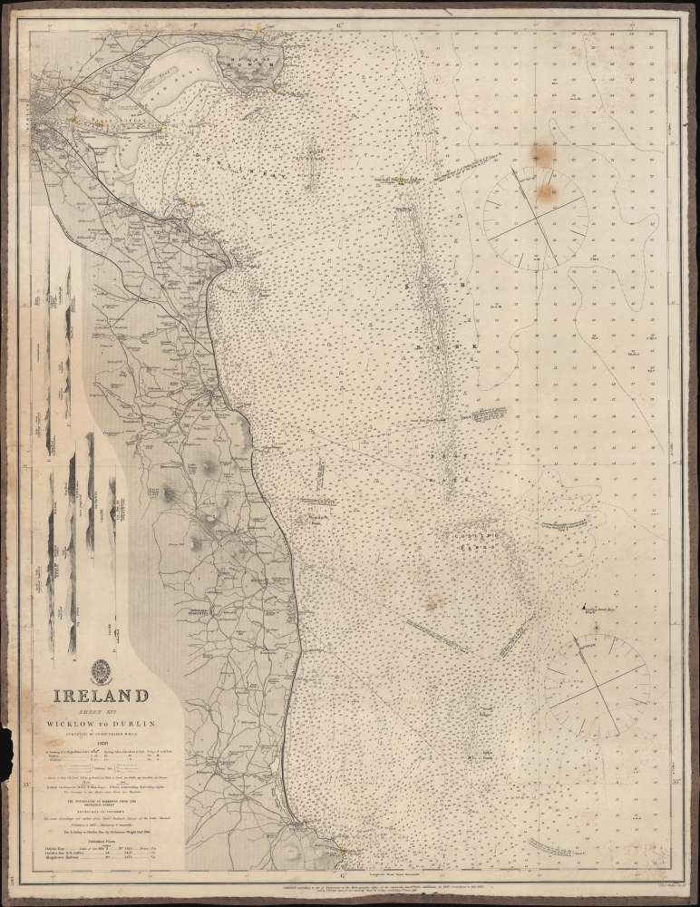 Ireland. Sheet XVI. Wicklow to Dublin. - Main View