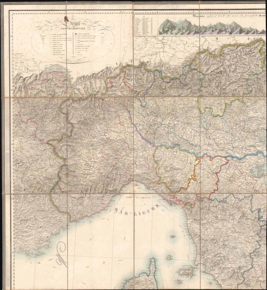 Gran Carta d'Italia. - Alternate View 3