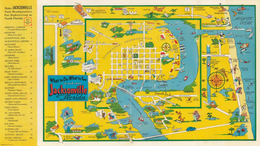 What to Do What to See in and near Jacksonville Florida. - Main View
