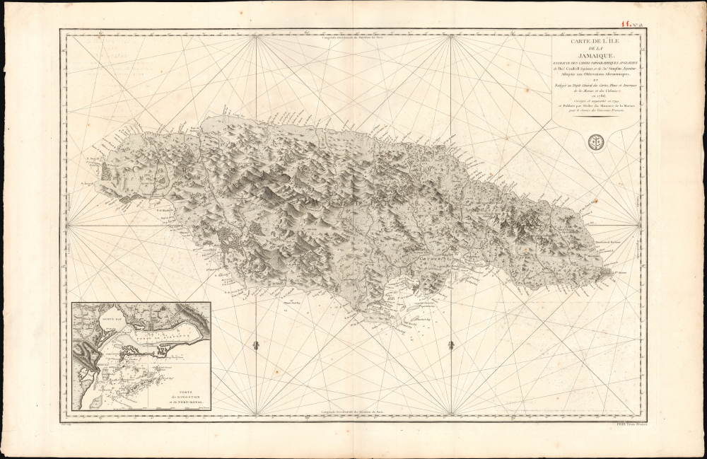 1786 / 1799 Dépôt de la Marine Jamaica (Slave Rebellion Content)