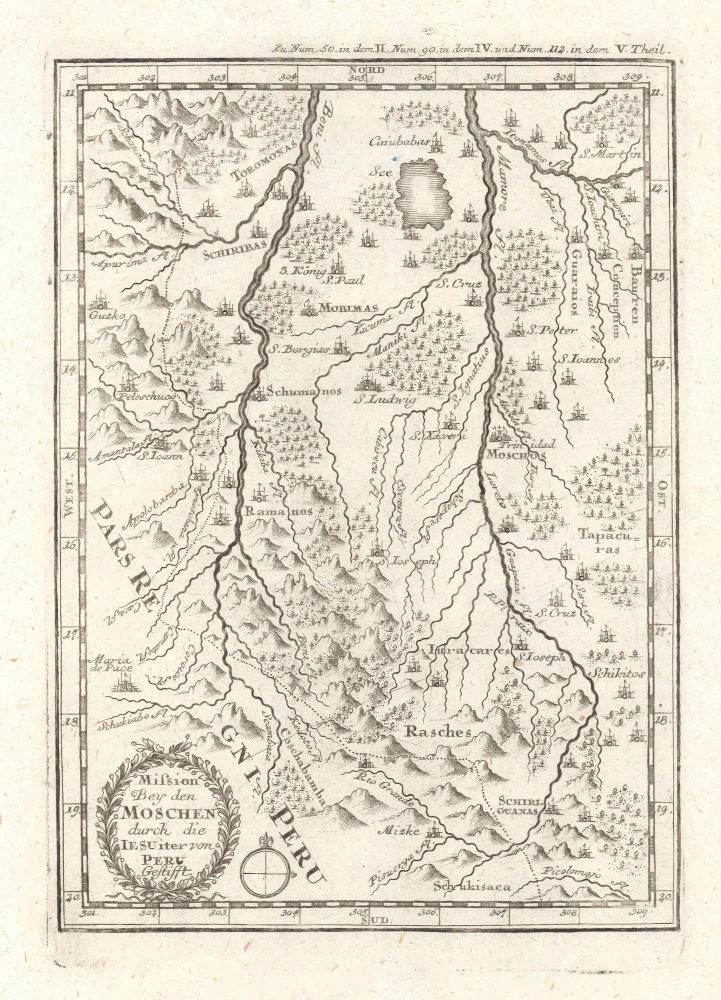 Mission bey den Moschen durch die IESUiter von Peru Gestifft. - Main View