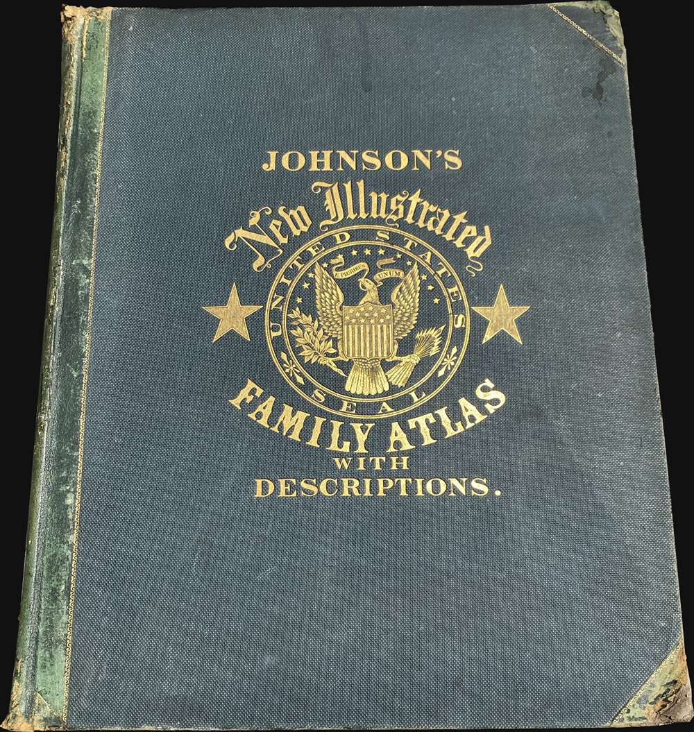 Johnson's New Illustrated (Steel Plate) Family Atlas - Alternate View 6