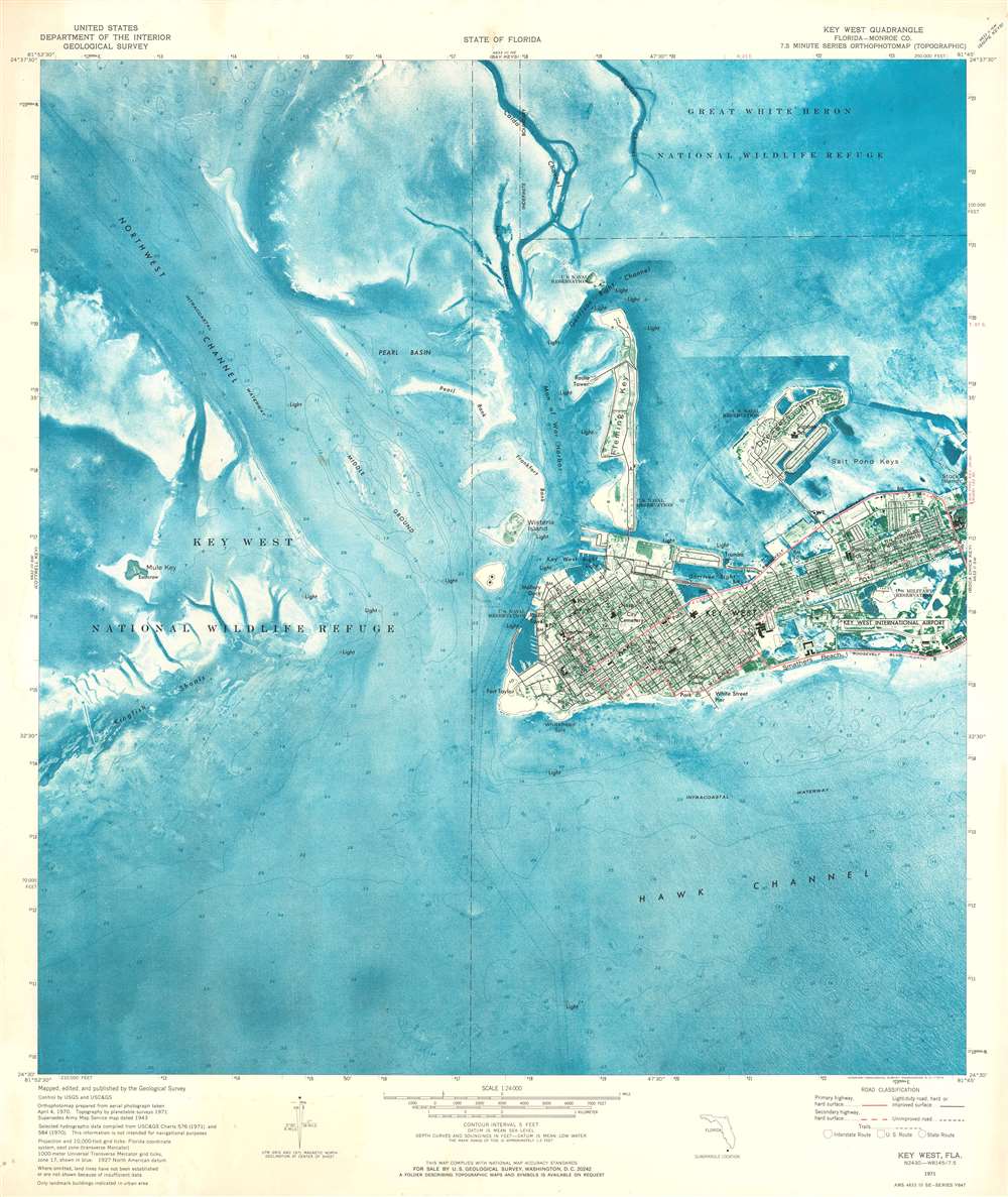 Key West Quadrangle. - Main View