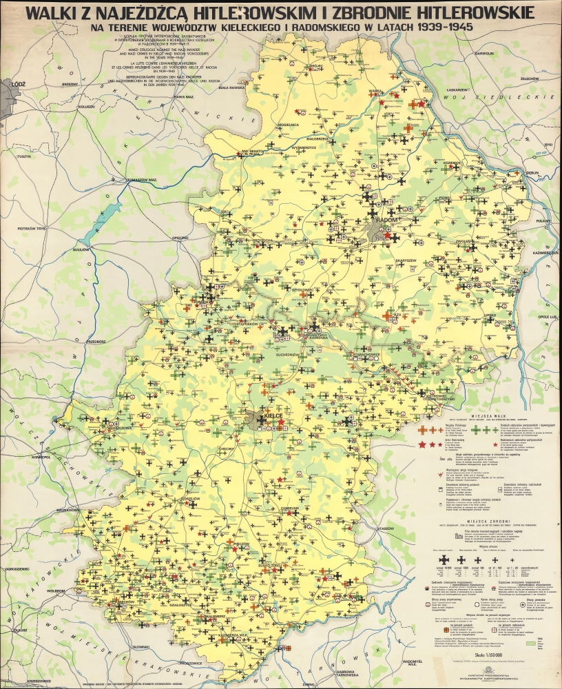 Walki z Najeźdźcą Hitlerowskim i Zbrodnie Hitlerowskie na Terenie Województw Kieleckiego i Radomskiego w Latach 1939 - 1945. Armed Struggle Against the Nazi Invader and Nazi Crimes in Kielce and Radom Voivodeships in the Years 1939 - 1945. - Main View