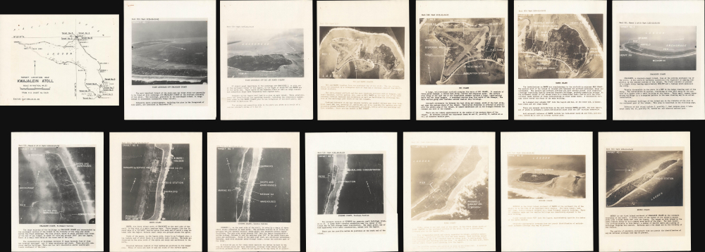 1943-44 World War II-Era Aerial Attack Archive of Kwajalein Atoll