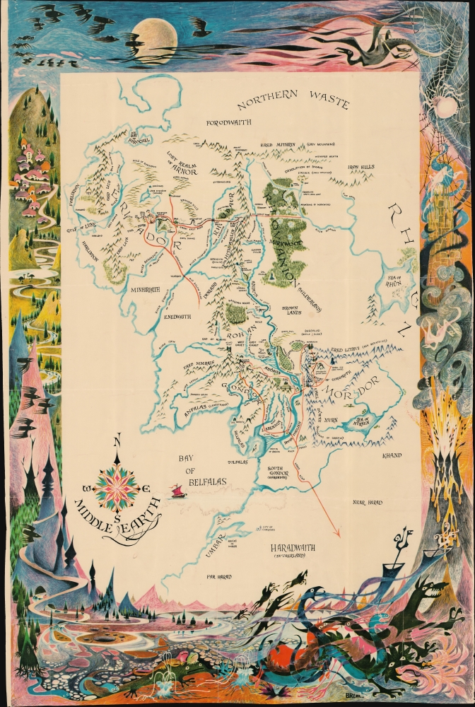 A Reader's Map to The Fellowship of the Ring