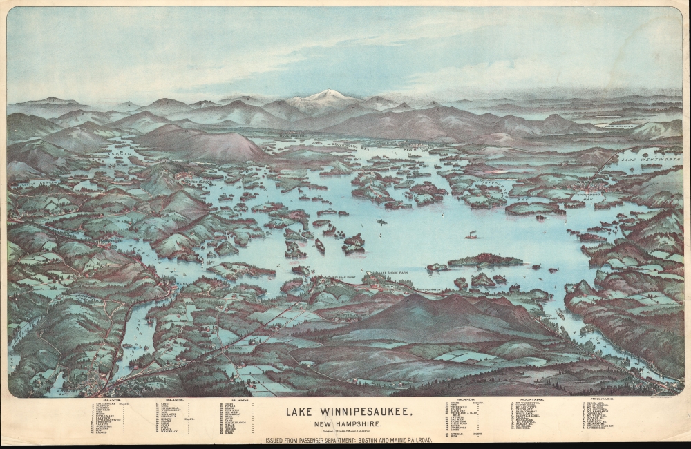 Lake Winnipesaukee, New Hampshire. - Main View