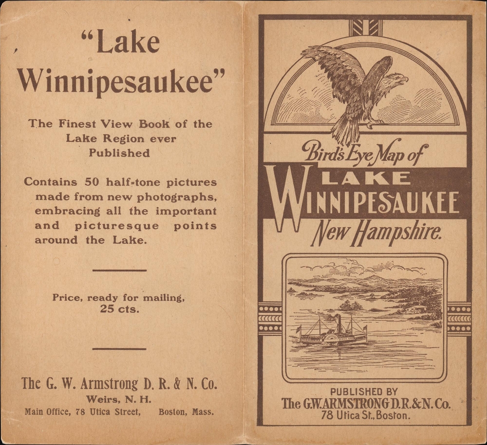 Lake Winnipesaukee New Hampshire. - Alternate View 1