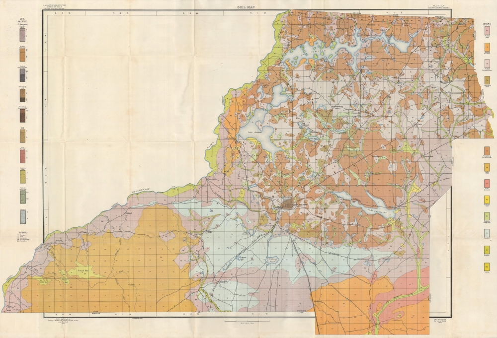 Soil map, Florida, Leon County sheet. - Main View