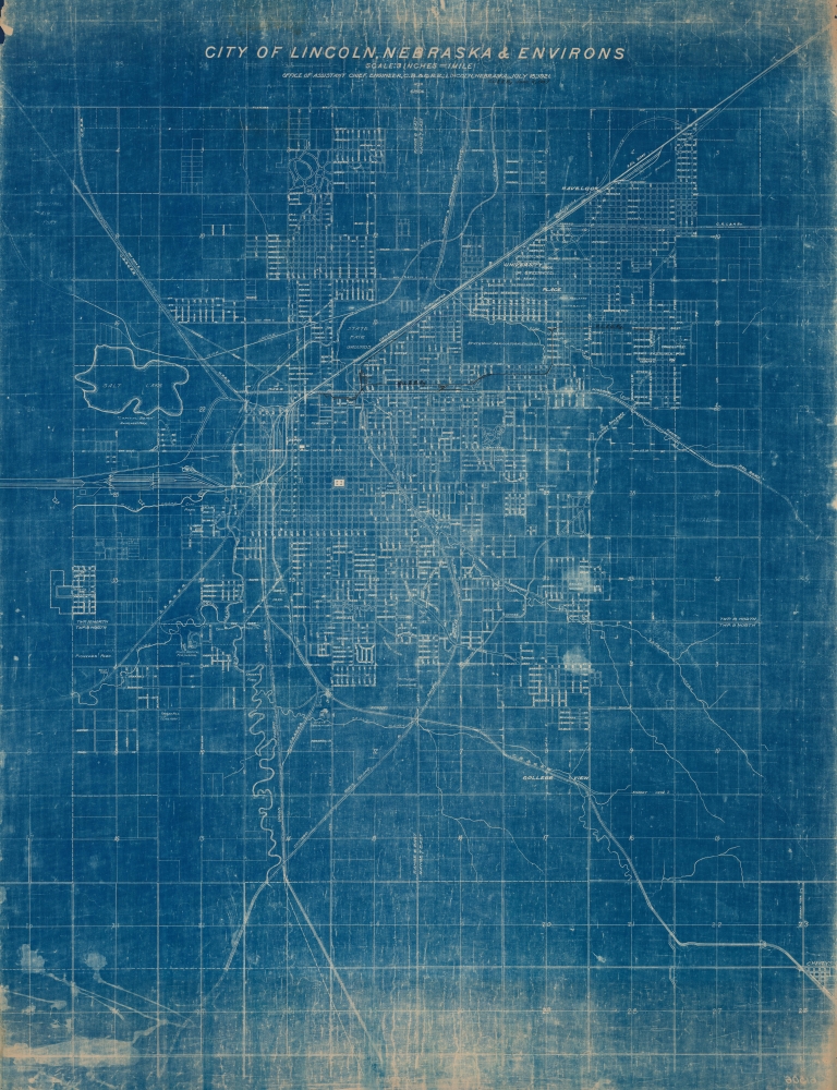 City of Lincoln, Nebraska and Environs. - Main View