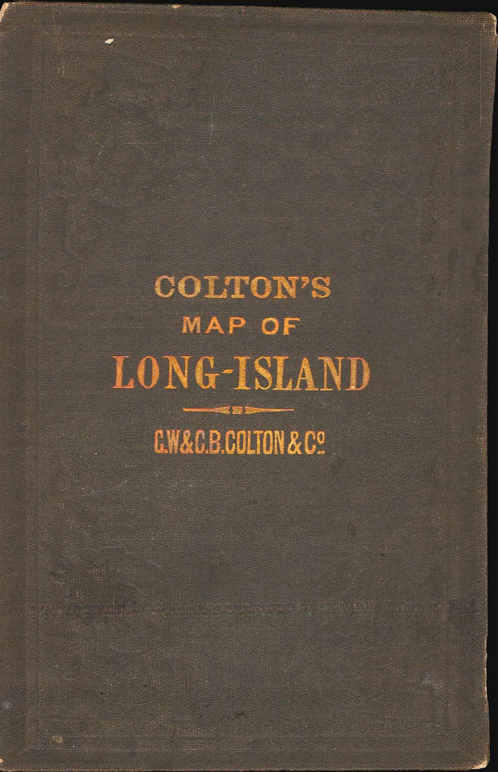Map of Long Island, and the Southern Part of Connecticut. - Alternate View 2