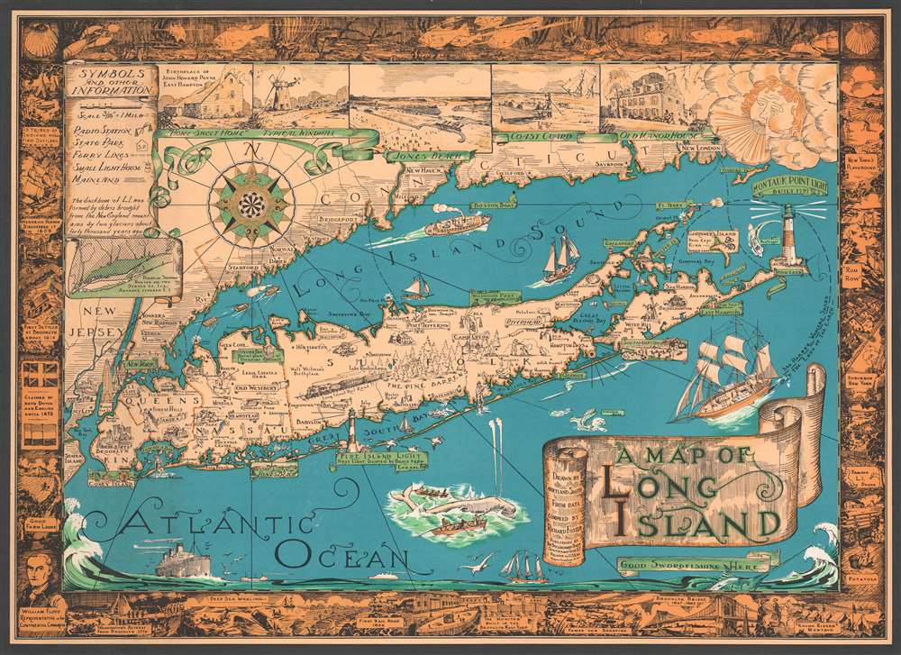 A Map of Long Island. - Main View