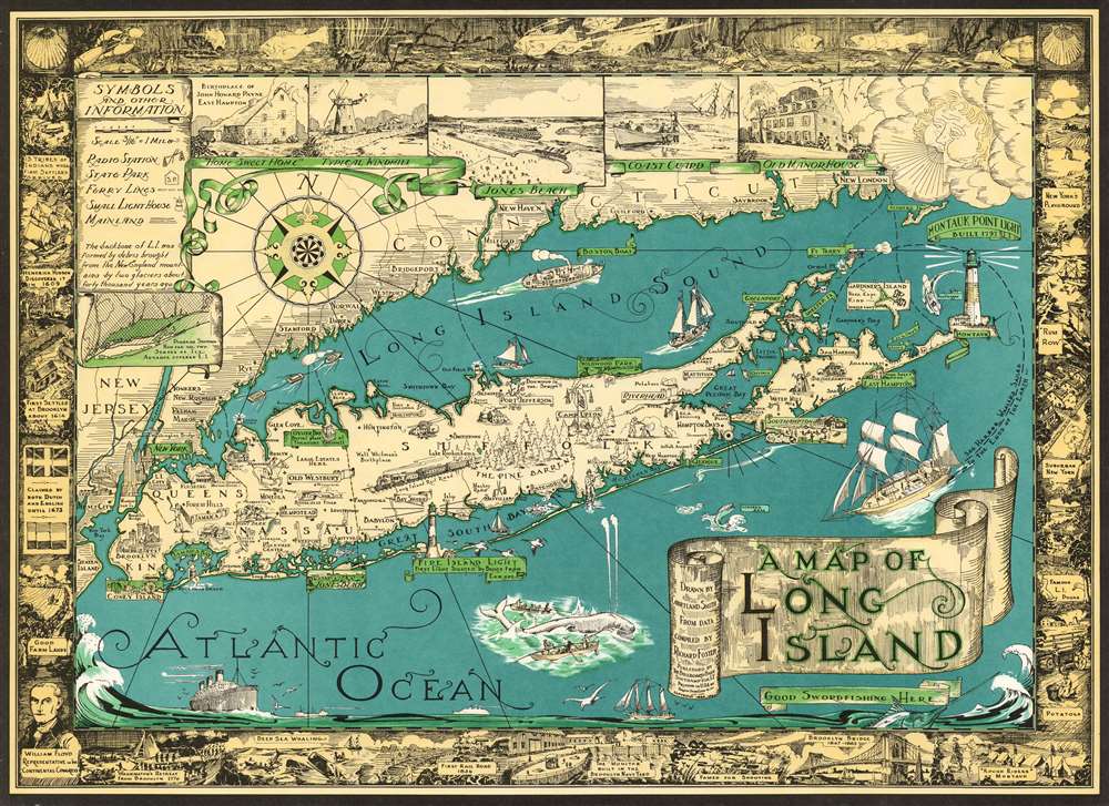 A Map of Long Island. - Main View