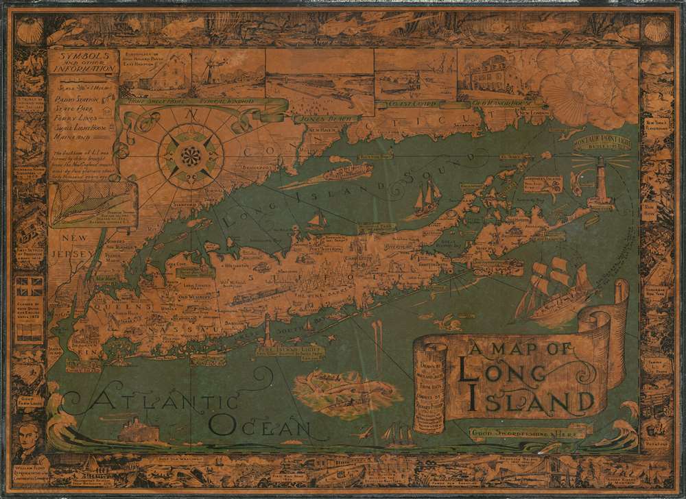 A Map of Long Island. - Main View