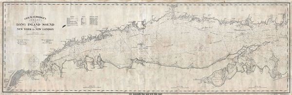 Long Island Nautical Chart