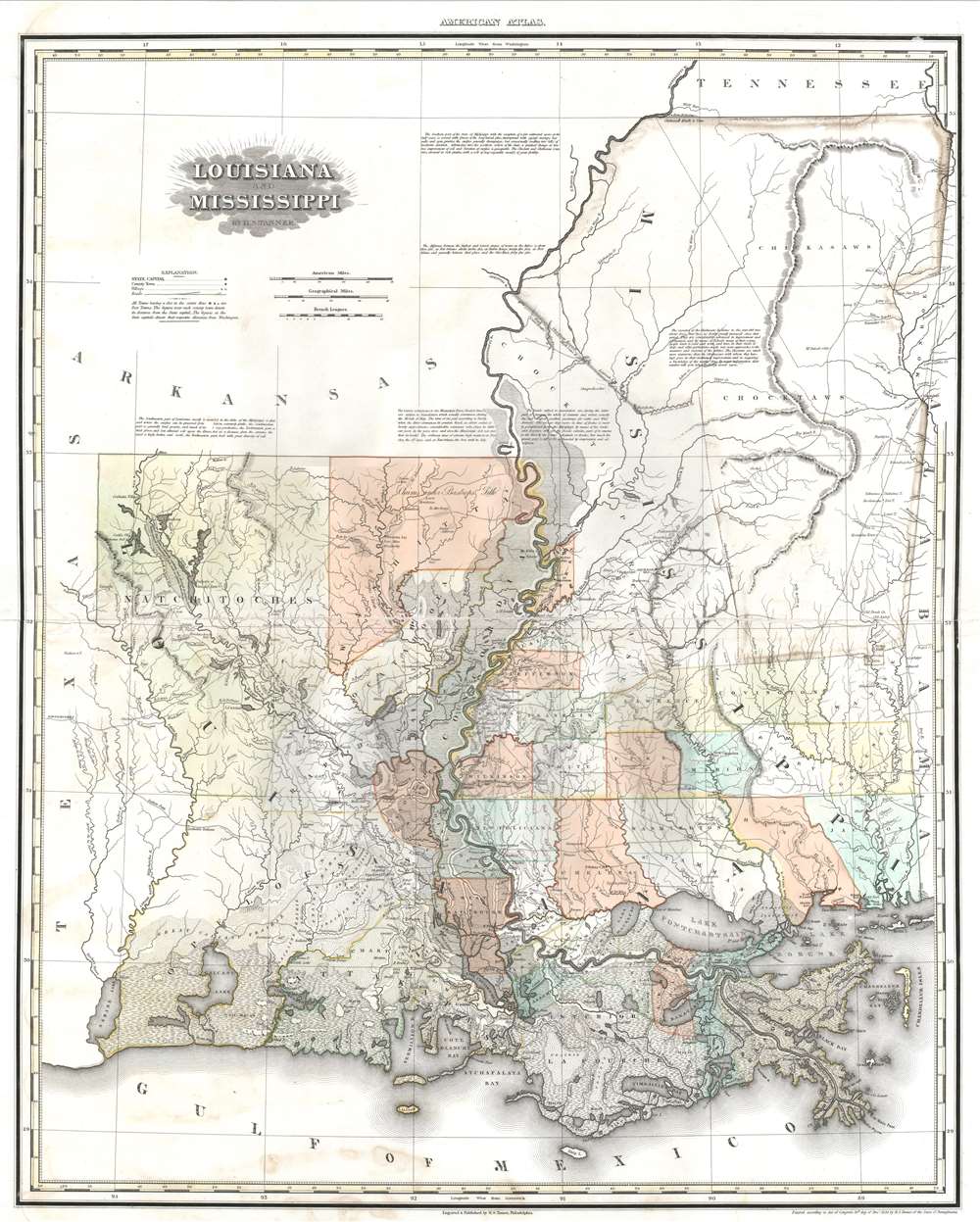 Louisiana and Mississippi. - Main View