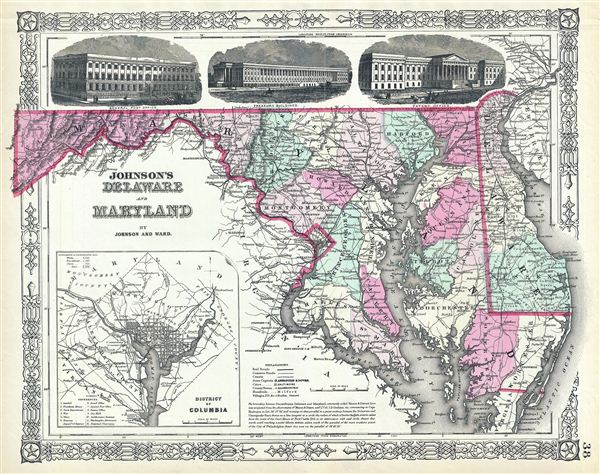 Johnson’s Delaware and Maryland. - Main View