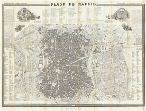 Plano de Madrid. - Main View