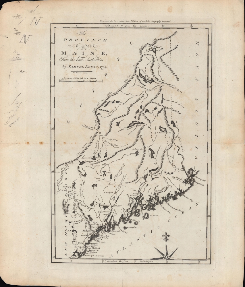 The province of Maine, from the best authorities. - Main View