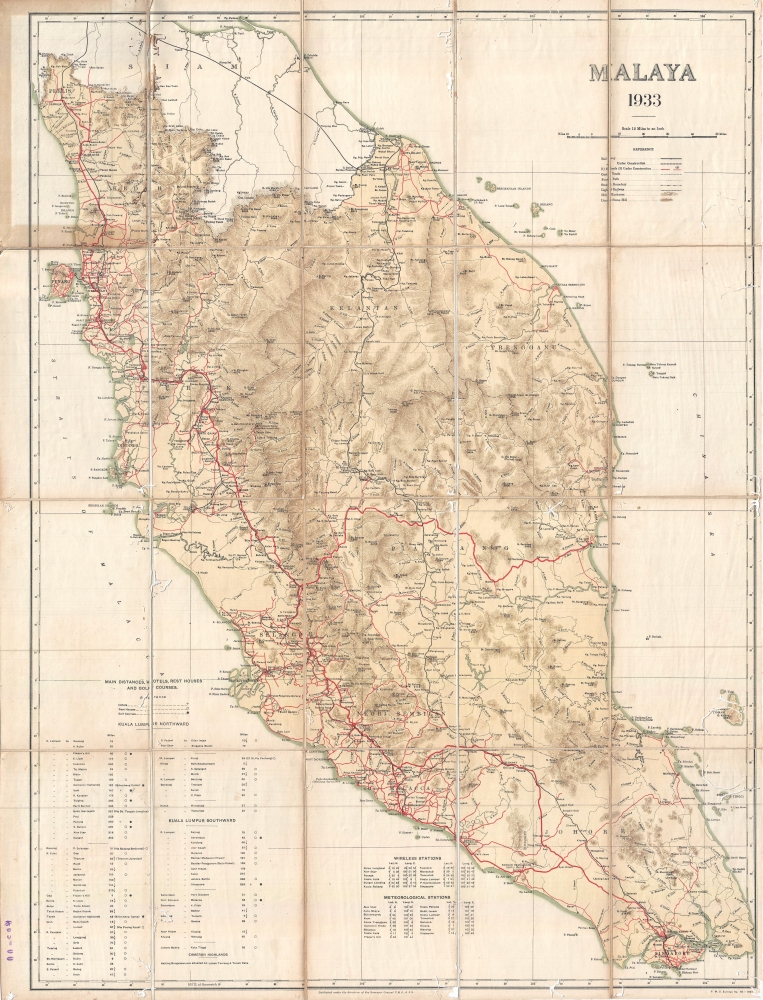 Malaya 1933. - Main View