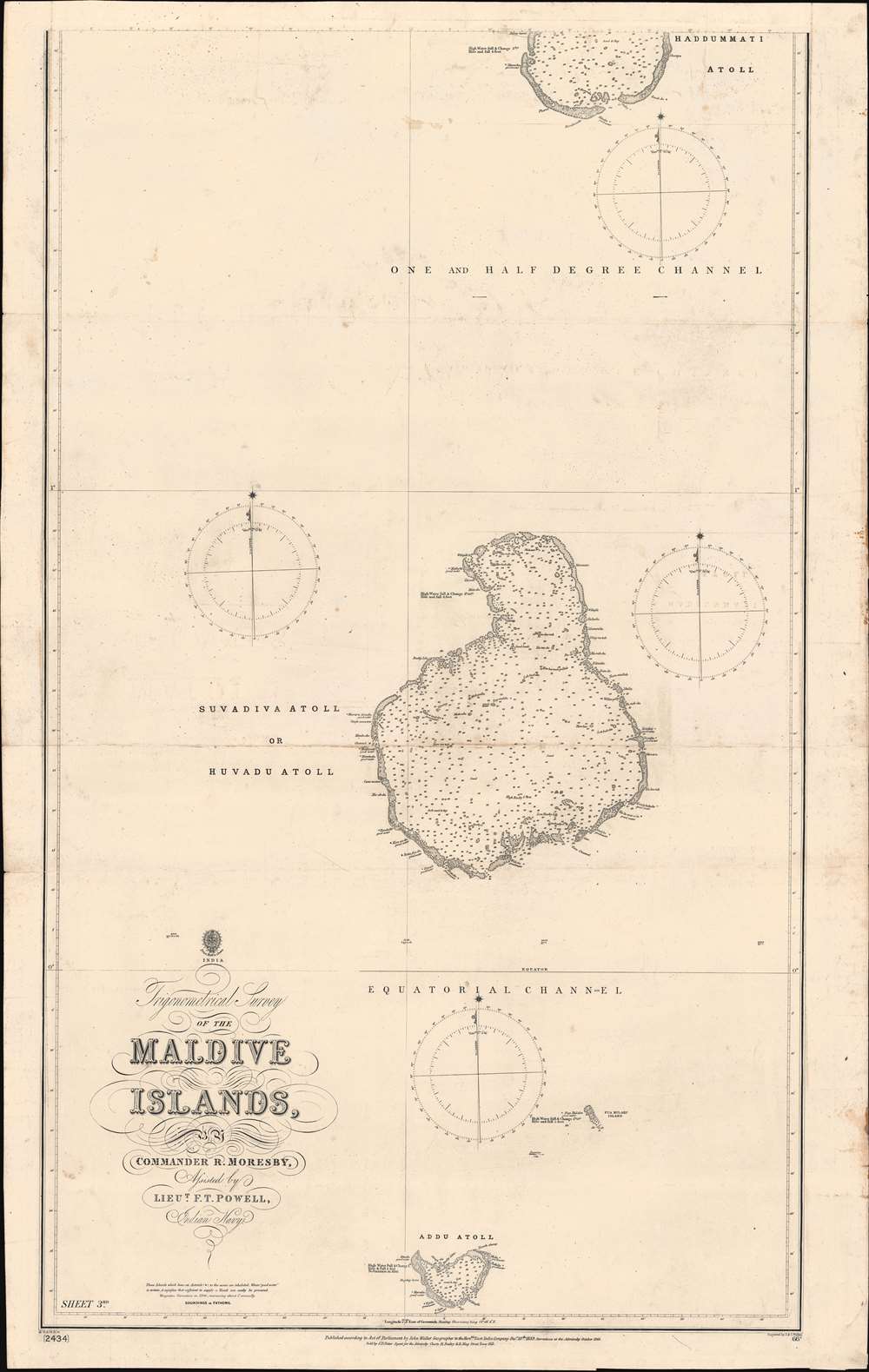Trigonometrical Survey of the Maldive Islands. - Alternate View 2