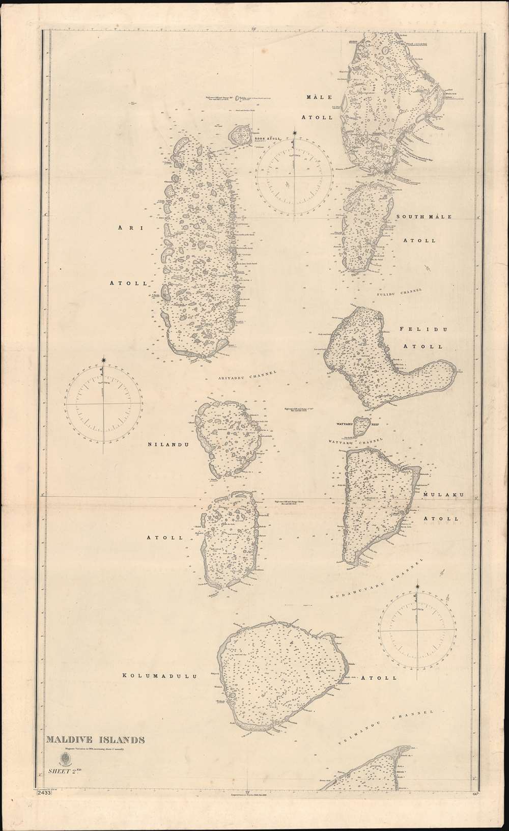 Trigonometrical Survey of the Maldive Islands. - Alternate View 3