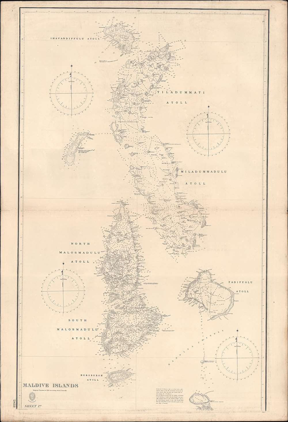 Trigonometrical Survey of the Maldive Islands. - Alternate View 4