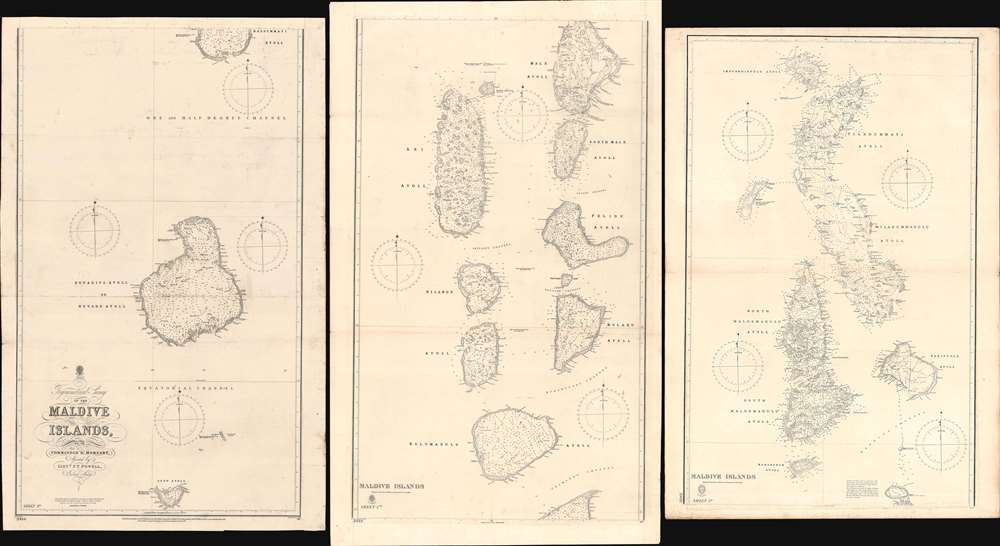Trigonometrical Survey of the Maldive Islands. - Main View