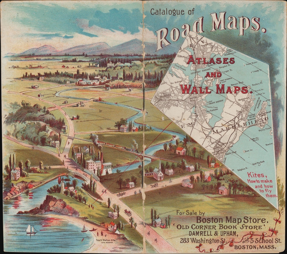 Catalogue of Road Maps, City Maps, and Atlases, Published by Geo. H. Walker and Co. - Alternate View 1