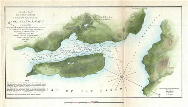 Sketch J No. 2 Mare Island Strait California. - Main View