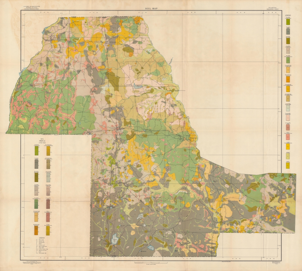 Soil map, Florida, Marianna sheet. - Main View