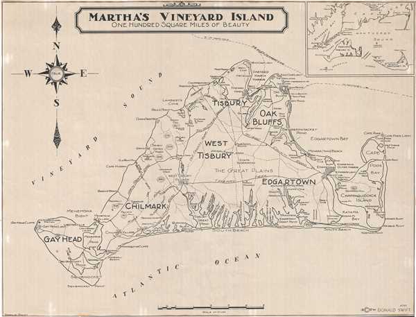 Martha's Vineyard Island One Hundred Square Miles of Beauty. - Main View