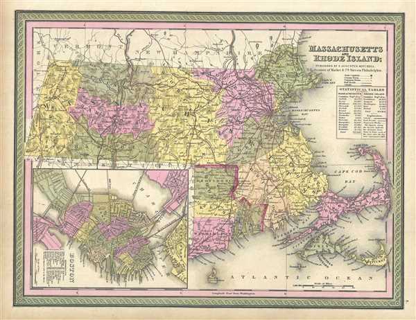 Massachusetts and Rhode Island. - Main View