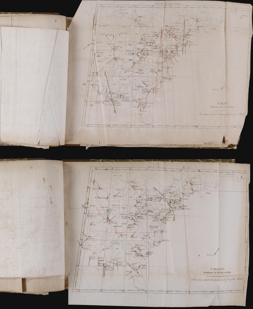 Professor James P. Espy's 1st. 2nd. and 3rd. Reports on Meteorology. 1843 - 1851. - Alternate View 2